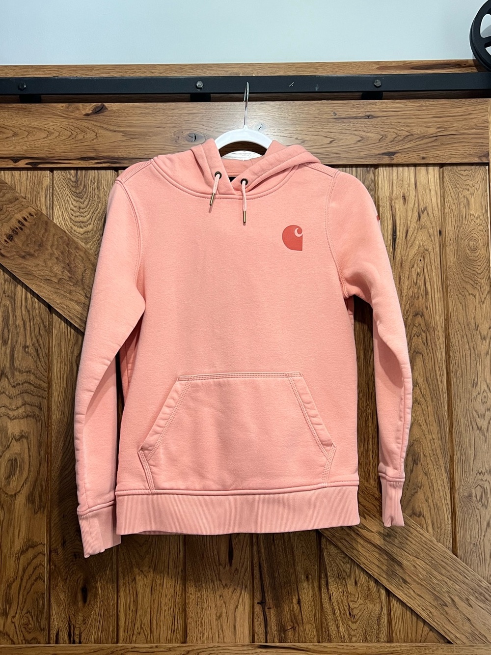 Carhartt Coral Pink Pullover Hoodie